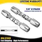 Hydraulic Hose Repair Kits 1/4 Id 2-WIRE Reusable Field Fitting New. Price: $21.09.