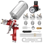 Hvlp Spray Gun Kit: Gravity Feed Air With 1.4MM 1.7MM 2.5MM No... New. Price: $50.72.