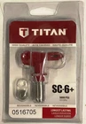 Titan SC-6+ 0516705 Airless Spray Gun Tip, Sz 0.015, Color: Red New. Price: $12.99.