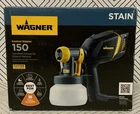 Wagner Control Stainer 150 Handheld Hvlp Sprayer Distressed Box Open. Price: $47.99.