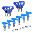 Tips For Airless Sprayer, Geevorks Reversible 2.2 X 2.0 0.7INCH, Blue New. Price: $33.99.