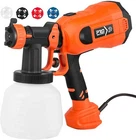 Paint Sprayer, 700W Hvlp Electric Gun, 4 Copper Nozzles & 3 Patterns New. Price: $57.00.