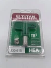 New, Titan High Efficiency Airless Reversible 330-615 Spray Tip TR1. Price: $19.99.