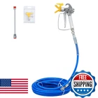 Vevor Airless Paint Spray Hose Kit, 50FT, 3600 Psi High Pressure Fiber Tube With New. Price: $60.78.