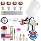 Rrj R500 Lvlp Spray Gun Air 1.3/1.5/1.7/2.0MM Regulator Paint New. Price: $91.78.