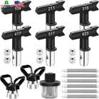Coitak 15 Pieces Airless Paint Sprayer Tips Set, 6 Reversible Nozzle New. Price: $35.91.