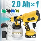 20V Wireless Spray Gun, Handheld Rechargeable Painting High Pressure New. Price: $28.00.