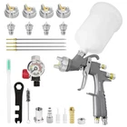 D1 Lvlp Air Spray Gun W/1.3/1.5/1.7/2.0MM Nozzles Car House Painting Furniture New. Price: $74.98.