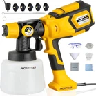 1000W Hvlp Paint Sprayer High-efficiency Electric Gun With 6 Nozzles,varia New. Price: $54.59.