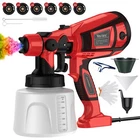 Yesright 1000W Electric Paint Sprayer With 6 Nozzles & 1400ML Container New. Price: $59.99.