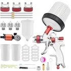 Hvlp Gravity Feed Spray Gun, Automotive Air Paint Kit With 1.4, 1.7... New. Price: $65.02.
