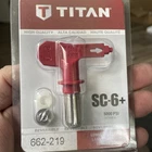 Titan 662-219 SC-6 Airless Tip 662219 5000PSI New. Price: $24.95.