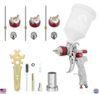 Intertool Hvlp Air Spray Gun - 1.3/1.4/1.7 Mm Nozzles For Car Paint & Finishes New. Price: $57.73.