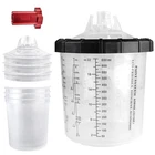 Disposable Air Paint Spray Gun Cup Liners And Lid System 22 OUNCE/650ML Kits New. Price: $14.99.