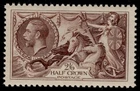 Gb Gv SG450, 2S 6D Chocolate-brown, Lh Mint. Cat 80.. Price: $46.64.