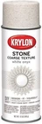 Krylon K18213 Coarse Stone Texture Finish Spray Paint, White Onyx, 12 Ounce New. Price: $28.49.