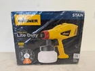 Wagner Control Lite Duty Paint & Stain Sprayer 20OZ 600ML Capacity Used. Price: $37.50.