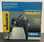 Wagner Power Painter Project Electric Handheld Sprayer 1800PSI 1-SPEED Open. Price: $40.00.