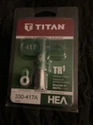 Titan TR1 330-417A Reversible Spray Tip Sray Latex 1000 Psi Made In Usa New. Price: $25.97.