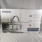 Moen CA87015SRS Solidad Spot Resist Stainless Two-handle High Arc Kitchen Faucet New. Price: $109.00.