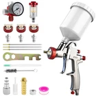 Lvlp Air Spray Gun Kit 1.3/1.5/1.7MM Nozzle Regulator Automotive Paint New. Price: $110.99.