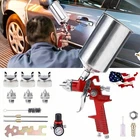 Hvlp Air Paint Spray Gun Kits Gravity Feed Car Auto Primer 1.4/1.7/2.0MM Nozzles New. Price: $29.59.