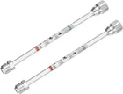 Uxcell 2PCS 30CM/12 Airless Paint Spray Gun Tip Extension 12", Silver Tone New. Price: $26.80.