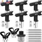 Coitak 15 Pieces Airless Paint Sprayer Tips Set, 6 Reversible Nozzle New. Price: $35.91.