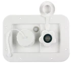 B&b Molders 94222 City/gravity Dish W/ Plastic Check Valve, Polar White New. Price: $36.23.