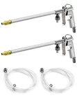 Qwork Spray Gun, 2 Pack Aluminum Pneumatic Air Engine Cleaning Washer Kit... New. Price: $31.18.