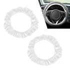 Lekiliky 100PCS Disposable Steering Wheel Covers, Waterproof With Transparent New. Price: $13.78.