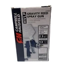 New Campbell Hausfeld AT700000 Hvlp Gravity Feed Spray Paint Gun Cup Size 20 Oz. Price: $32.99.