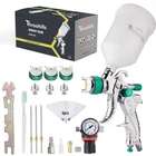 Professional Hvlp Spray Gun, 1.4/1.7/2.0MM Nozzle High Atomization Flow ... New. Price: $54.29.