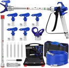 18PCS 3600PSI Airless Paint Sprayer Gun Kit, With 25FT High Pressure Hose, Exten New. Price: $93.84.