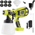 Honjan Cordless Paint Sprayer, Cup, 6 Brass Nozzles And Paper Filter For New. Price: $69.17.