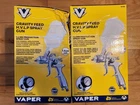 *new* Vaper Hvlp Paint Spray Gun Set With Plastic Cup - 1.4MM Model 19765 X2. Price: $85.00.