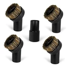 5PCS Horse Hair Brush Vacuum Attachment Set Black Round 5-PACK New. Price: $25.91.