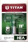 Titan 330-411A TR1 Hea Reversible Spray Tip New. Price: $34.99.