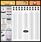 Disposable Paint Spray Gun Liners & Lids Kit - 50 Cups, 125 Micron Strainer New. Price: $89.99.