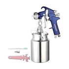 Endozer Professional Siphon Feed Spray Gun For Paint, Red Handle, 3... Fast Ship New. Price: $51.53.