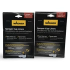 Lot Of 2 Wagner Sprayer Cup Liners 5-PACK Each Hvlp Paint Bags New. Price: $14.95.