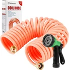 Yereen Garden 50FT, Eva Recoil Hose, Self-coiling Water Wi New. Price: $15.00.