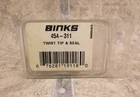 Binks 454-311, Spray Gun Twist Tip & Seal Open. Price: $59.95.