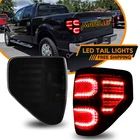 Pair 2009-2014 Ford F150 F-150 Pickup Brake Lamp Smoke Lens Led Tail Lights New. Price: $99.99.