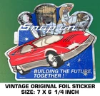 Snap-on Building Future, Together Vintage Original Foil Decal Sticker-tool Used. Price: $10.66.