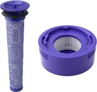 Hechuang Replacement Filters For Dyson V7, V8 Series - Includes Pre And Post Open. Price: $7.99.