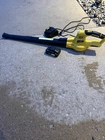 Snapfresh 20V Cordless Leaf Blower W/ Battery Charger 2.0AH Tested Works Used. Price: $45.00.