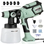 1000W Hvlp Paint Sprayer High Efficiency Electric Gun With 6 Nozzles New. Price: $46.97.