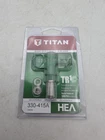 Titan 330-415 1000 Psi Green Fine TR1 Hea Reversible Airless Spray Tip 0.015 New. Price: $23.00.