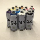 Montana Mtn 94 Spray Paint 400ML Cans Lot Of 13 Multicolor Graffiti Art Diy New. Price: $119.89.